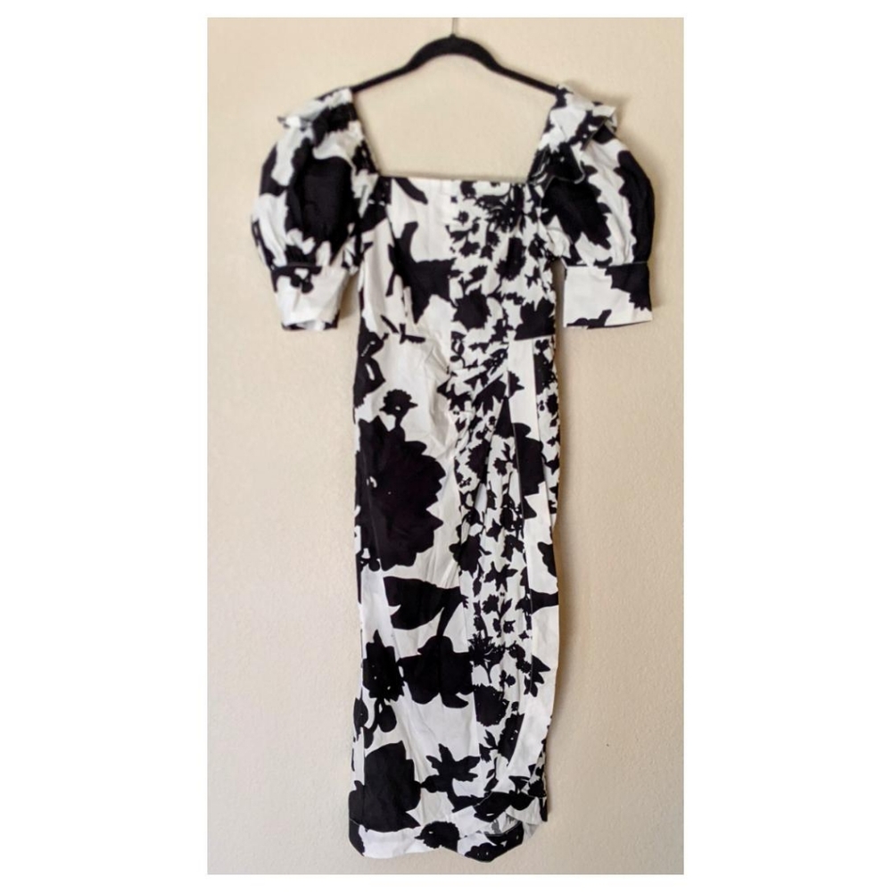 Christopher John Rogers Black White Dress sz. 4 - Picture 13 of 15
